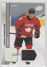 2023 Upper Deck Team Canada Juniors Men's U-20 Jersey Logan Stankoven #6 p0r