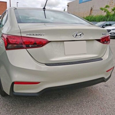 Hyundai Accent 18-21 Rear Bumper Protector Molding - Top of Bumper Protection