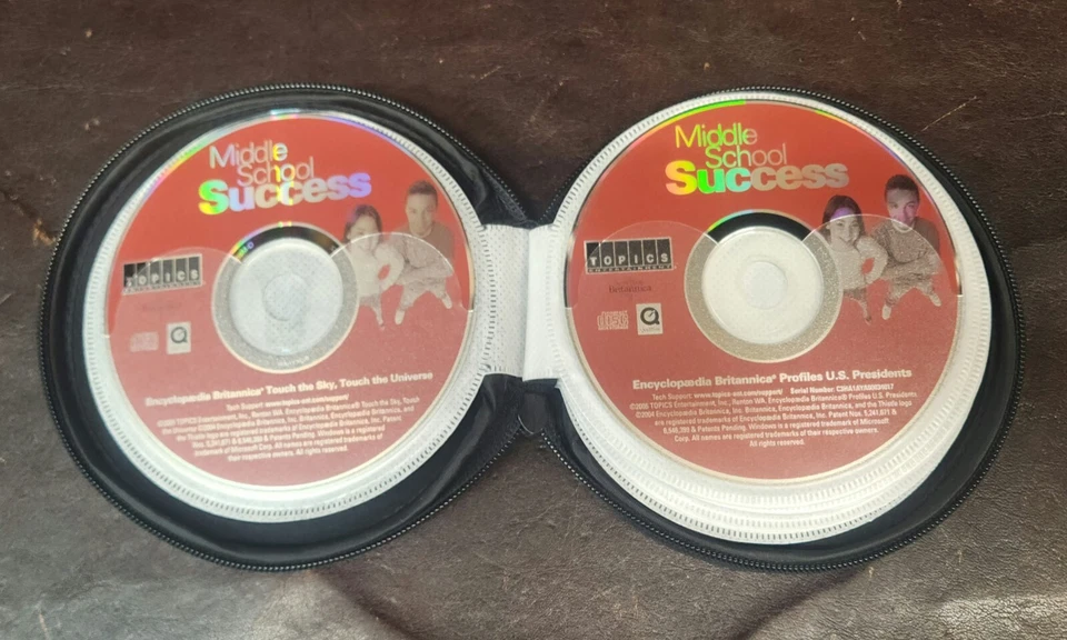 Homeschool Middle School Curriculum Success 13 Disc Set CD/DVD, Grades 6/7/8 - Image 2 of 4