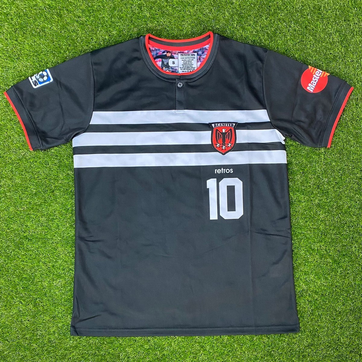 DC United - Camisa Replica de Futbol Retro, 1996 (Tallaje