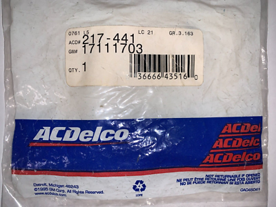 ACDelco 217-441 GM 17111703 O-Ring Seal Kit | eBay
