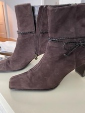 Aigner Brown Womens Boots Size 10