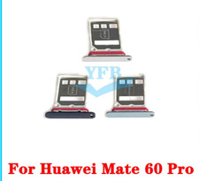 For Huawei Mate 60 Pro Reader Sim SD Card Tray Holder Slot Adapter Replacement