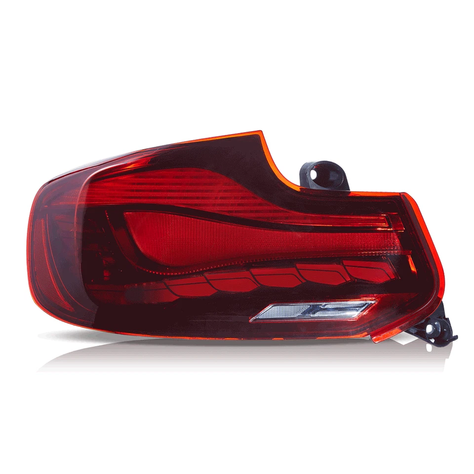 Luz trasera VLAND GTS F87 M2 F22 BMW SERIE 2 secuencial OLED roja 14-21 Foto 3 de 4