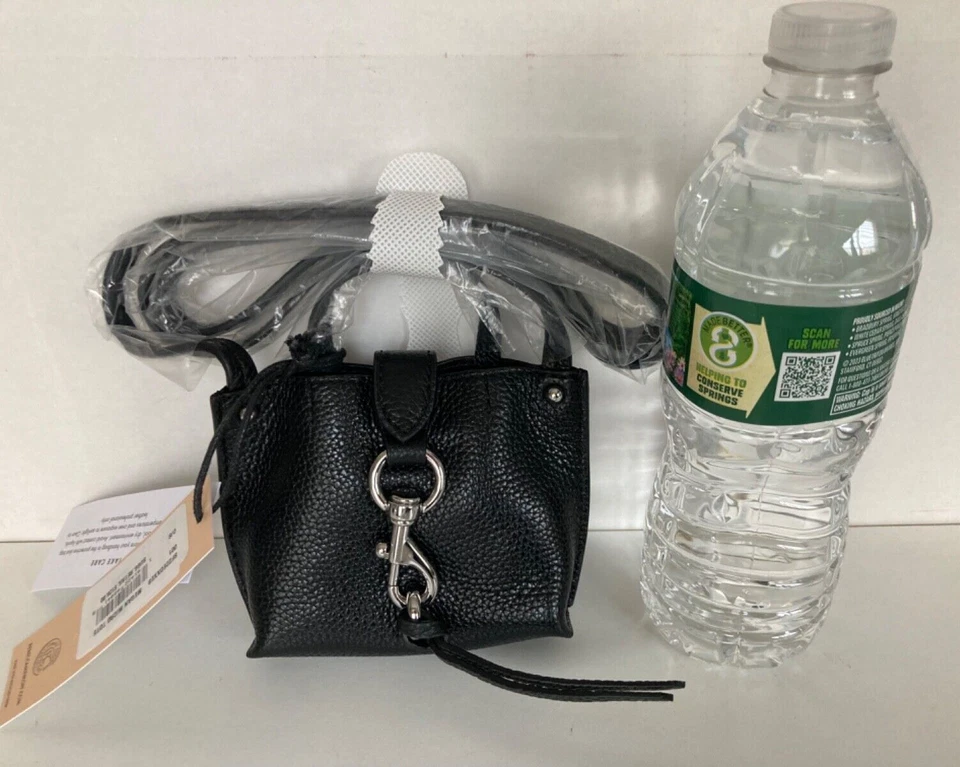 Rebecca Minkoff Megan Micro Leather Tote Black Very Rare - NWT - Image 3 of 4