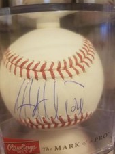 wellington castillo signed baseball autographed ball romlb auto texas rangers