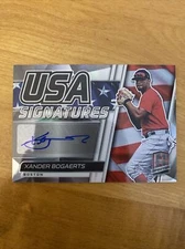 Xander Bogaerts USA Signatures Boston Red Sox USA-XB