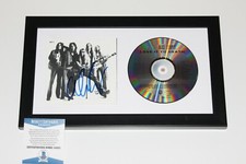 ALICE COOPER SIGNED FRAMED LOVE IT TO DEATH CD BOOKLET BECKETT COA SHOCK ROCK