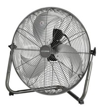 20" Adjustable Tilt Metal Floor Fan w/ Handle 4600 CFM High Velocity Garage Shop