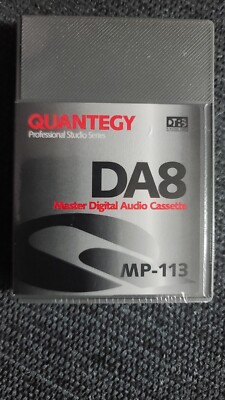 Quantegy DA8 MP-113 PRO Studio Series DTRS Master Digital Audio Tape - Brand New