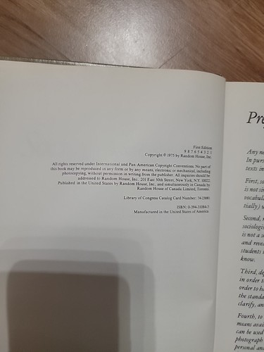 Rodney Stark Social problems 1st Edition 1975 - Picture 3 of 6