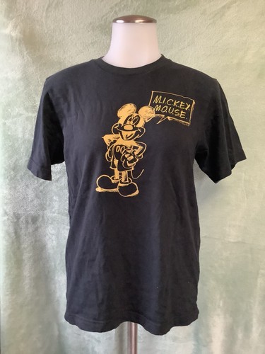 Mickey Mouse Uniqlo Ut James Jarvis Disney T Shirt Black Size Xs Euc Ebay