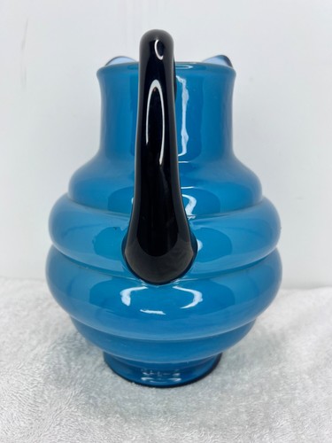 Fenton 2007 Indigo Blue Pitcher # 6892 Q4 - Picture 4 of 9