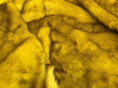 Super Luxury Faux Fur Fabric Material BLACK SHERPA