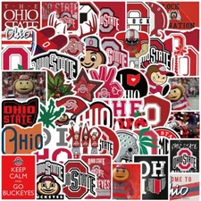 50pcs Ohio State University Stickers，#089