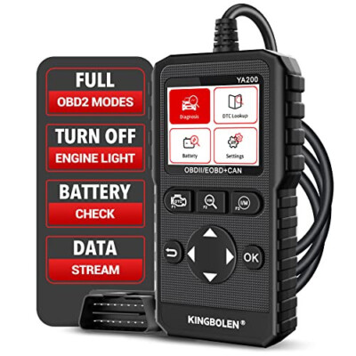 KINGBOLEN YA200 OBD2 Scanner, Car OBD2 Code Reader Check Engine Light, Car Scann