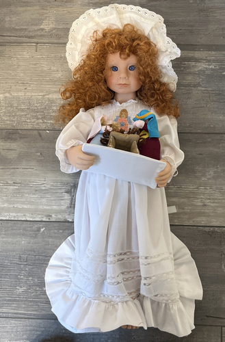 Julie Good-Kruger 21" Silent Night Vinyl Doll Limited Edition #158/1000 Signed - Picture 4 of 17