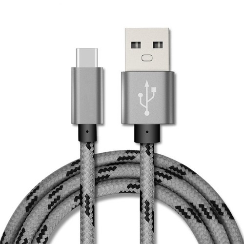 USB-C Type-C Fast Charging Cable Charger Nylon Braided Data Cord, 6FT - Picture 4 of 16