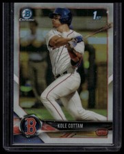 2018 Bowman Draft #BDC-69 Kole Cottam Chrome Refractors