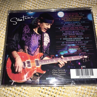 Supernatural by Santana (CD, 1999) SEALED BRAND NEW 78221908023| eBay