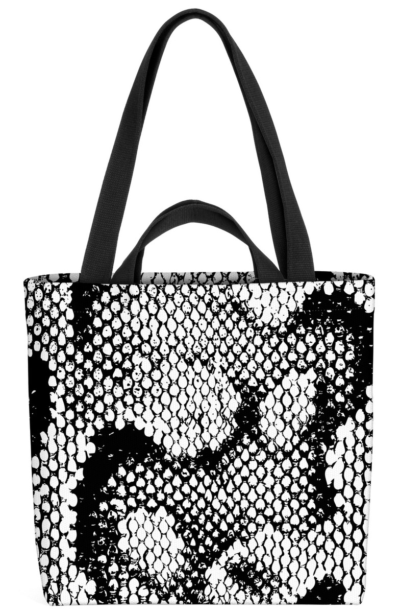 Python Schlangenmuster Tasche Schlange Haut Wild-Tier Kobra