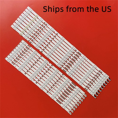 18pcs/set LED strips for Samsung BN96-38880A BN96-38881A UN55JS7000DF UN55JS7200 - 第 1/6 張圖片
