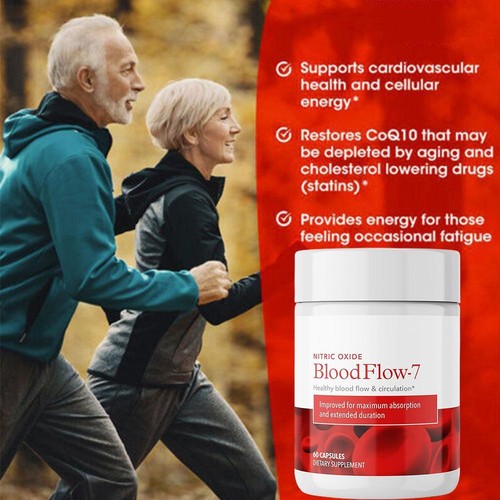 1/2/3PCS Nitric Oxide Capsules BloodFlow-7 -60 Capsules - Bild 2 von 14