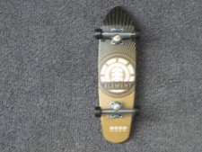 Element Tech Deck shaped cruiser fingerboard skateboard penny rare vintage Bam