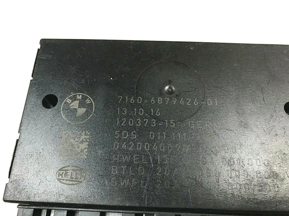 7160 6879426-01, original BMW, control unit trailer coupling, F30  