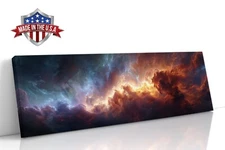 Where Galaxies Bloom Abstract Canvas Print for Home Decor, Wall Decor Art Poster