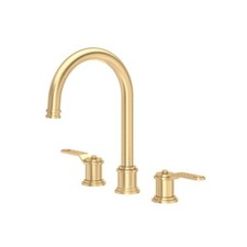 ROHL U.AR08D3HTSEG Perrin  Rowe Widespread Bathroom Faucet SATIN ENGLISH GOLD
