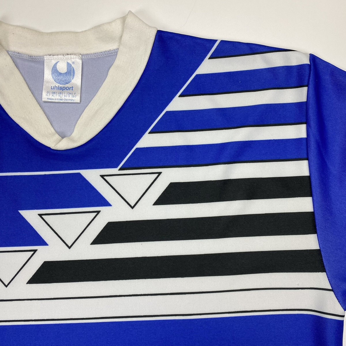 Vintage Uhlsport Long Sleeve Football Shirt Soccer Jersey Vintage Uhlsport Long Sleeve Football Shirt Soccer Jersey