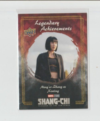 Shang Chi Legend of The Ten Rings Achievements Trading Card #LA-6 Meng'er Zhang