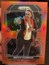 2022-23 Panini Prizm WNBA Becky Hammon Red #/199 #179