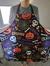 Halloween Apron For Cooking New