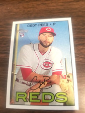 CODY REED 2016 TOPPS HERITAGE CARD #608 CINCINNATI REDS (ROOKIE BASE)