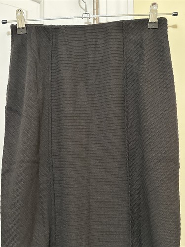 NWT Band Of The Free Renee Ribbed Pencil Skirt w/Side Slit Black XS - Picture 5 of 9