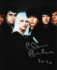 * CLEM BURKE * signed 8x10 photo * BLONDIE DRUMMER * COA * 1