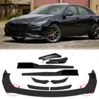 For Hyundai Elantra Front Bumper Spoiler Body Kit /Side Skirt /Rear Lip U+