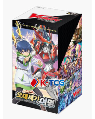 Vanguard Dawn of the 5th Century D-BT01-KR Booster Box Korean Ver