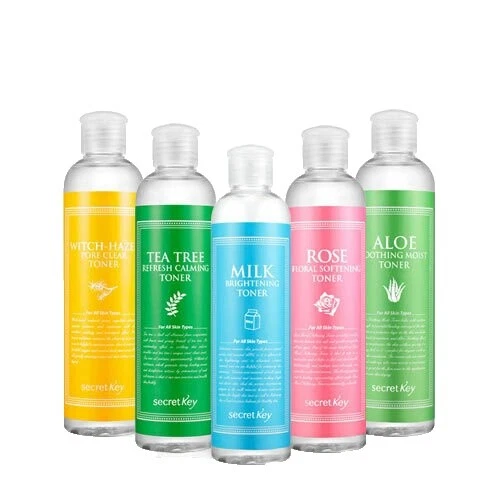 Limpiadores de la piel Secret Key y Toners