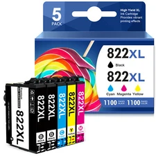 822XL T822 Ink Cartridge compatible for Epson WorkForce WF-3823 WF-4833 WF-4830