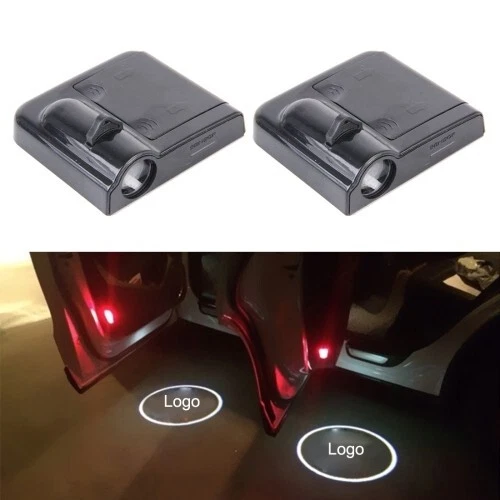 ✅✅ LED SOTTOPORTA SOTTO PORTA PER TUTTE AUTO CON LOGO RENAULT A BATTERIA FACILI✅ - Immagine 3 di 4