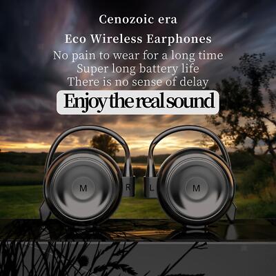 Bluetooth 5.2 Ohrhörer Ohrclip EDR Low Latency Surround Sound 28H Anruf