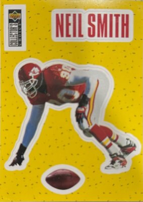 1996 Collector's Choice Stick-Ums#S26 Neil Smith 
