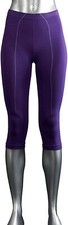Falke 33005 3/4 Bein Damen Ski Winter Thermo Leggings Baselayer Unterteil Lila