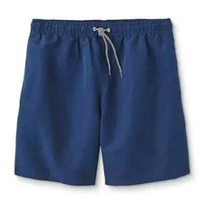 SWIM Men's Swim Trunks Bathing Suit Beach Wear Navy S,M,L,XL,XXL - FREE HAT