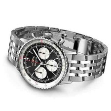 Breitling Navitimer B01 Chronograph 41 Black Dial Stainless Steel AB0139211B1A1 3
