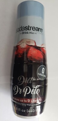SodaStream - Diet Dr Pete - 0 Cal - 14.8 fl oz - 23 Servings - Exp 3/2027