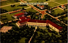 Key West The Casa Marina Resort by Hilton Florida Vintage c. 1940s Postcard